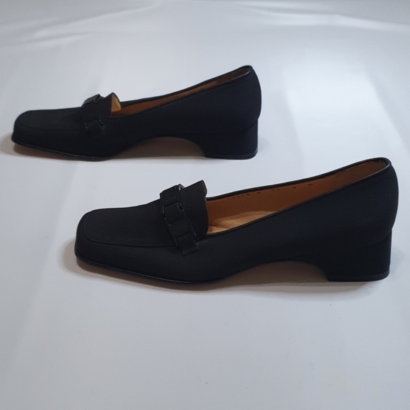 NEW Salvatore Ferragamo Vintage Tours Slip on Bla - Picture 6 of 9
